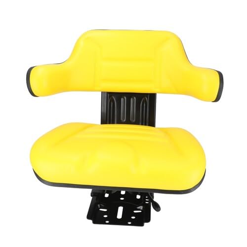 ジョンディア チェア Amazon.com: Seat Assembly - Grammer Style Vinyl Yellow fits